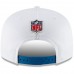 Men's Detroit Lions New Era White/Heather Gray 2018 NFL Sideline Road Official 9FIFTY Snapback Adjustable Hat 3058591